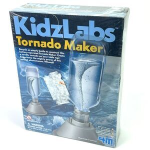 KidzLabs Tornado Maker Science Kit DIY Weather Cyclone Typhoon 4M - Sealed New